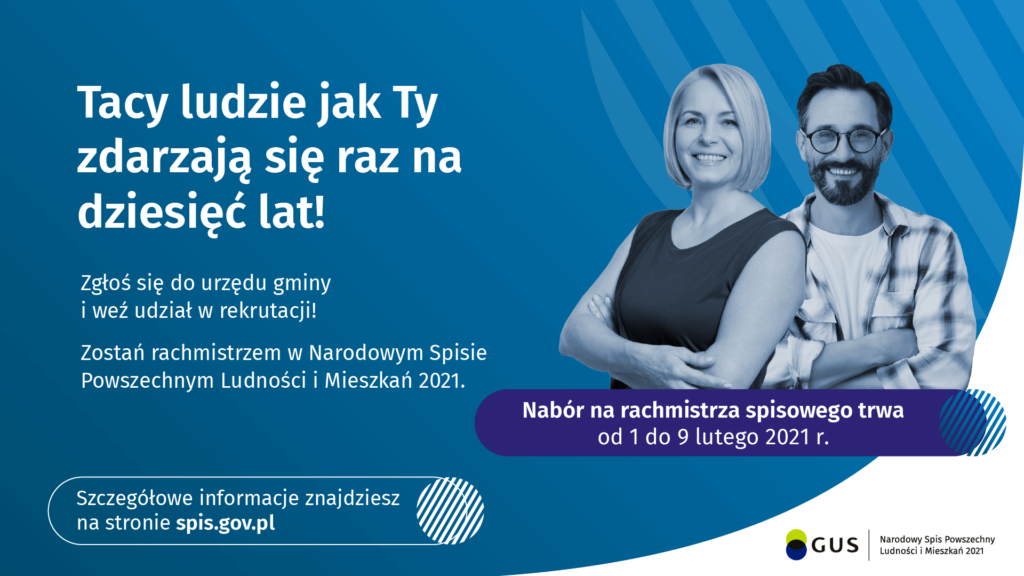 Przedłużenie terminu naboru kandydatów na rachmistrzów spisowych