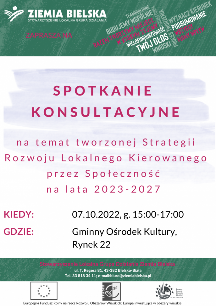 WSZYSCY MAMY WPŁYW. Razem tworzymy miejsce, w którym żyjemy.