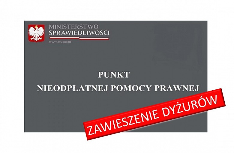 Zawieszenie dyżurów