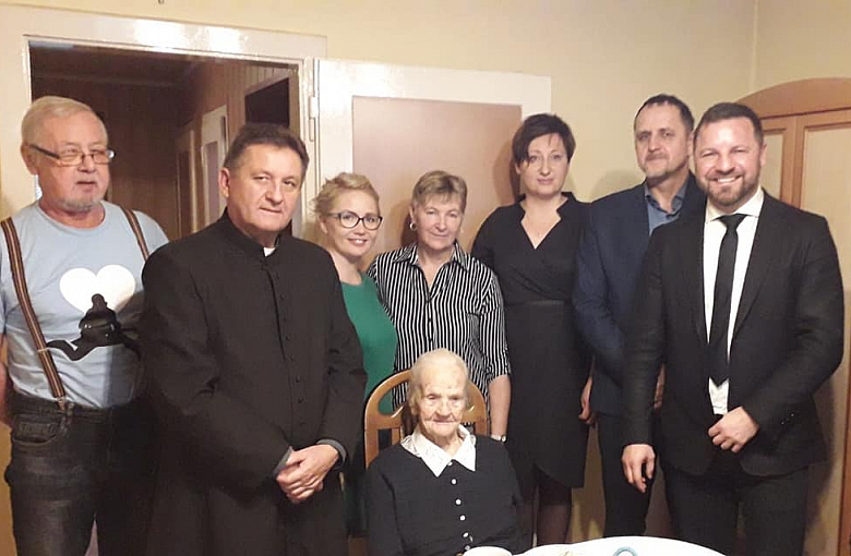 103 urodziny Pani Marii Frej z Kobiernic