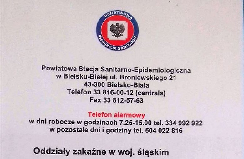 Ważne telefony