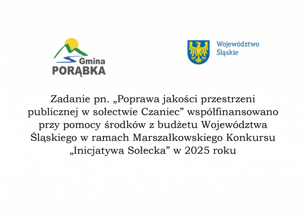 Poprawa estetyki przestrzeni publicznej w sołectwie Czaniec.