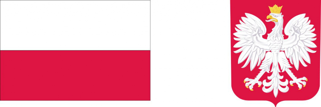 Flaga oraz Godło Polski