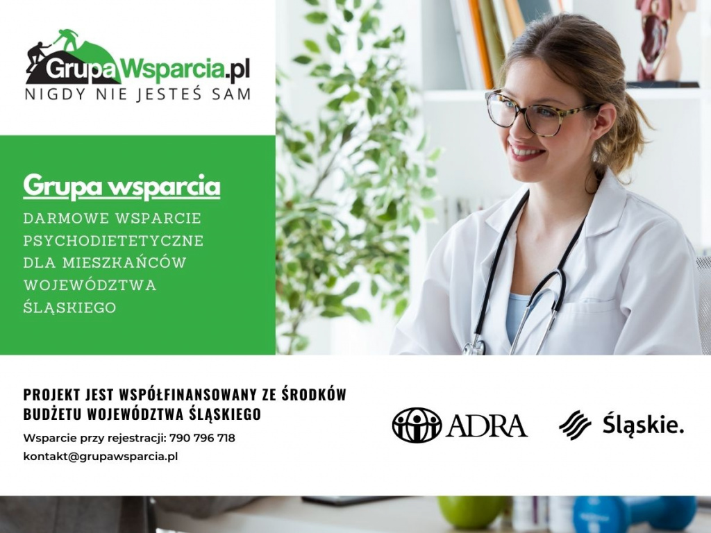 Województwo śląskie wspiera mieszkańców w walce o zdrowie. Rusza program darmowego wsparcia psychodietetycznego