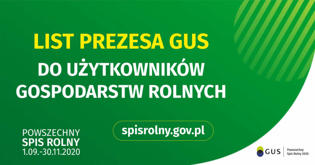 List Prezesa GUS